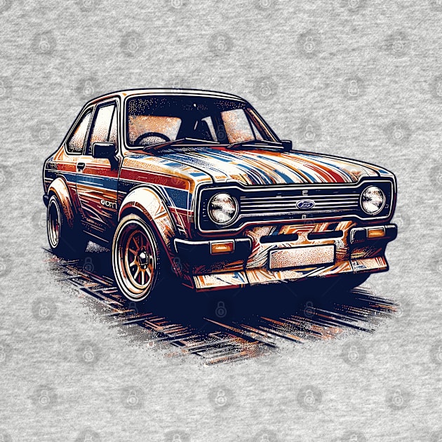 Ford Escort by Vehicles-Art